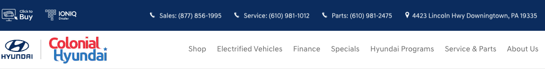 Colonial Hyundai